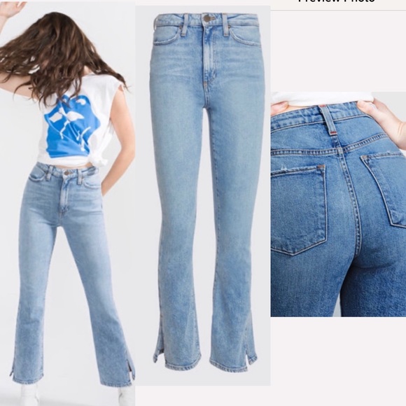 🌟Alice & Olivia 🌟Fabulous High Rise Boot Cut Jean 27 - Picture 3 of 14